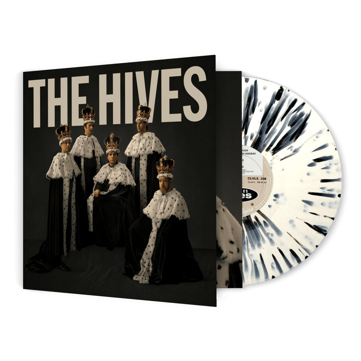 THE HIVES FOREVER, FOREVER THE HIVES - 限定盤サイン入りブラック＆ホワイト・スプラッター・エフェクト・ヴァイナル